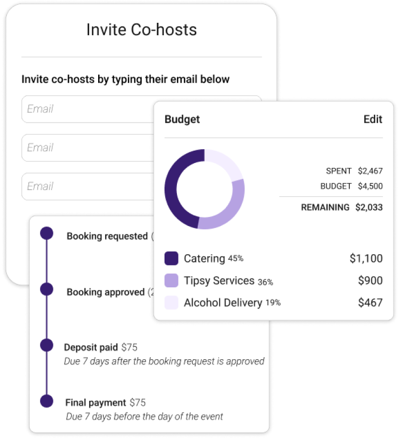 Invite co hosts